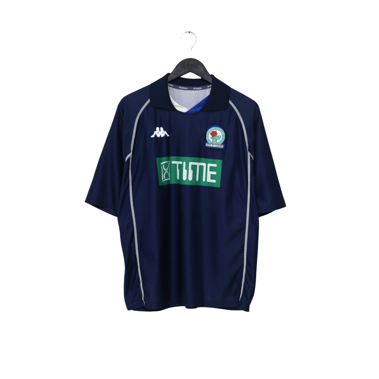 2001/02 Tugay #3 Blackburn Rovers Vintage Kappa Away Football Shirt (M/L)