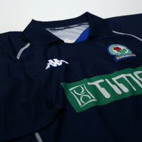 2001/02 Tugay #3 Blackburn Rovers Vintage Kappa Away Football Shirt (M/L)