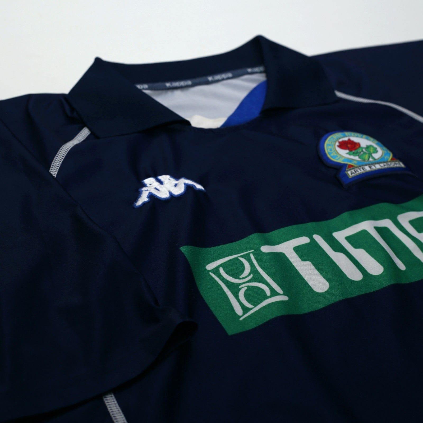 2001/02 Tugay #3 Blackburn Rovers Vintage Kappa Away Football Shirt (M/L)