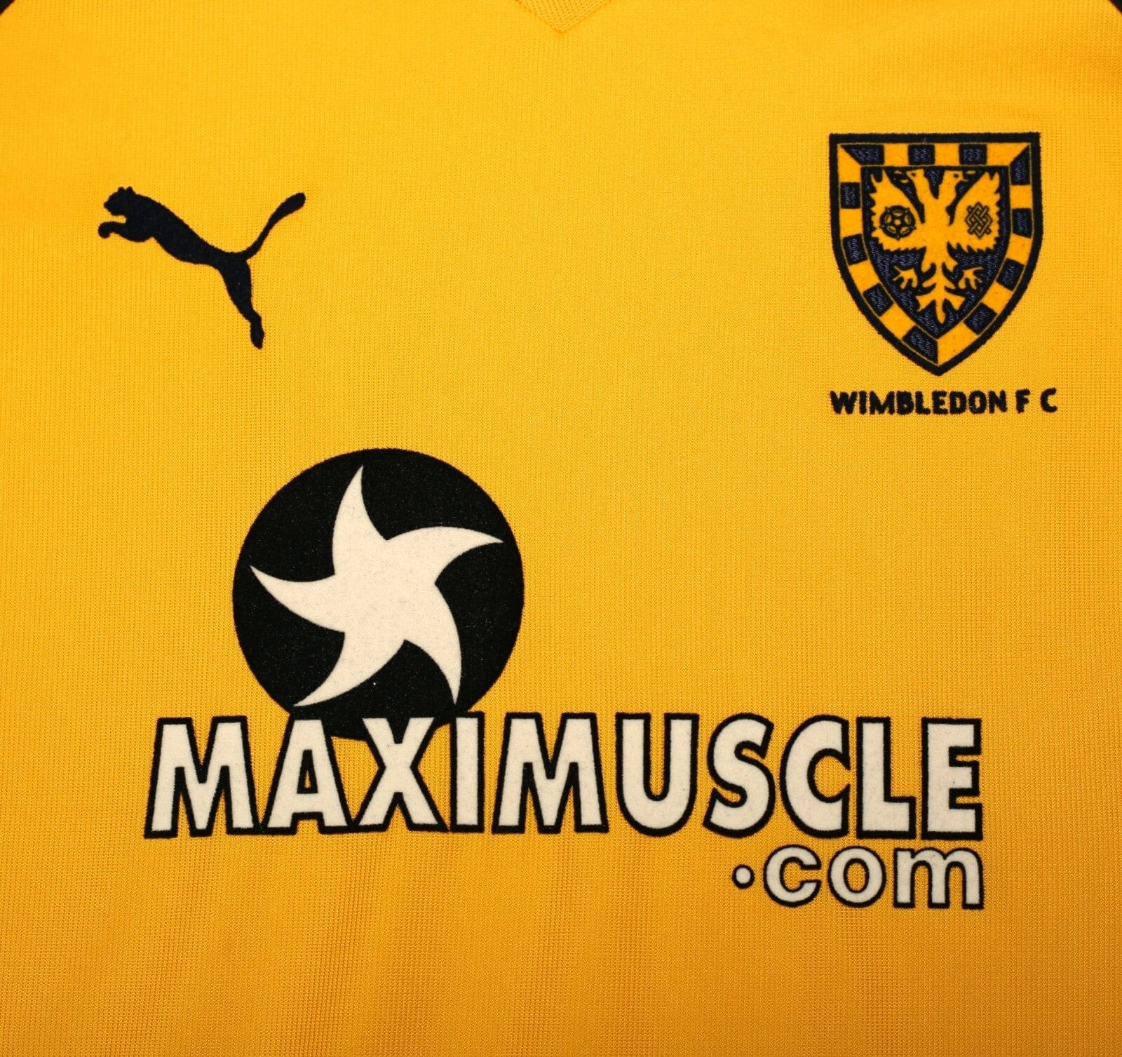 2001/02 WIMBLEDON FC Vintage PUMA Away Football Shirt (S)