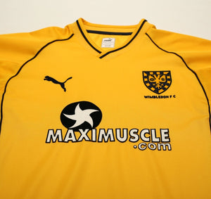 2001/02 WIMBLEDON FC Vintage PUMA Away Football Shirt (S)