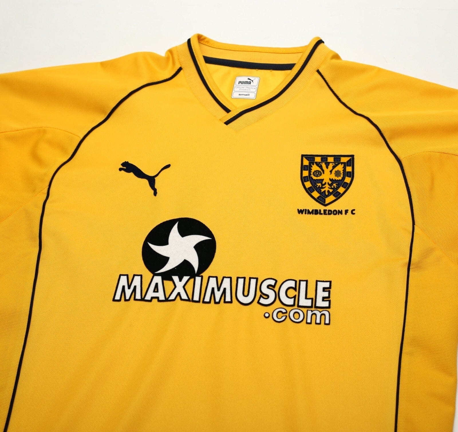 2001/02 WIMBLEDON FC Vintage PUMA Away Football Shirt (S)