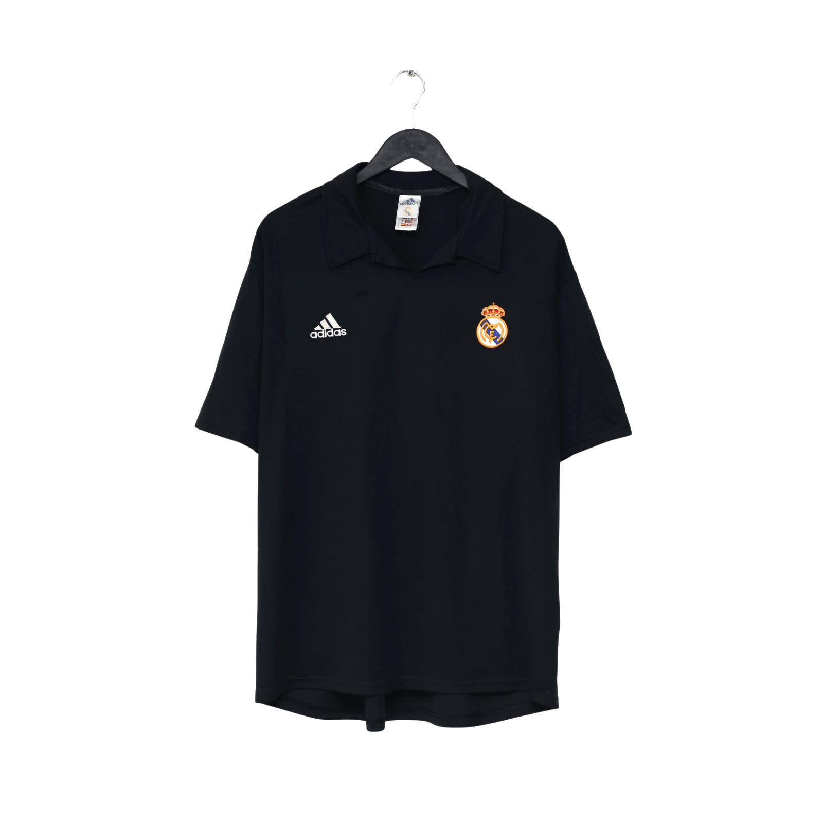 2001/02 Zidane #5 Real Madrid Vintage adidas Centenary Away Football Shirt (XL)