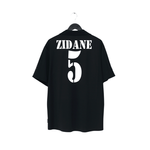 2001/02 Zidane #5 Real Madrid Vintage adidas Centenary Away Football Shirt (XL)
