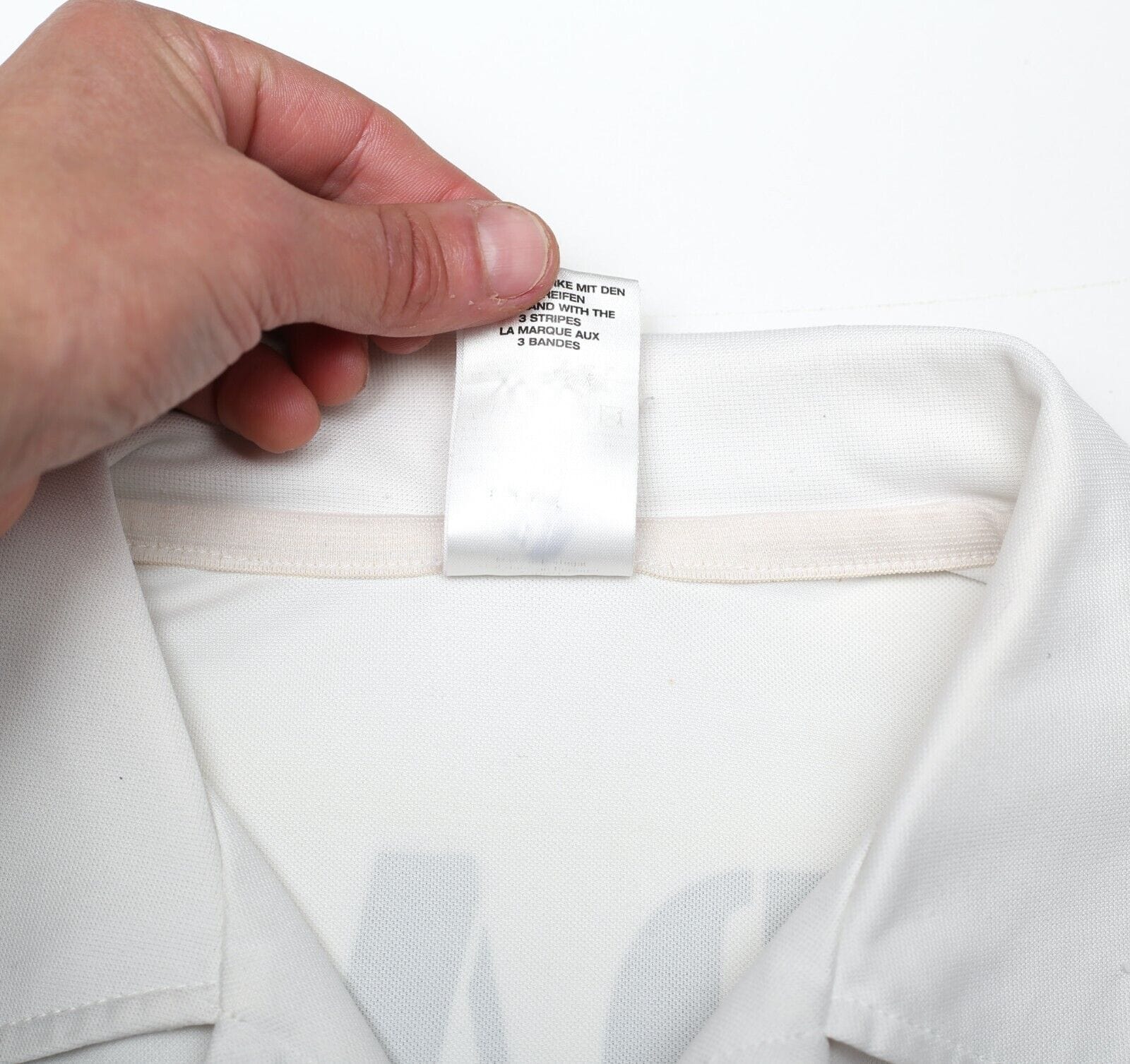 2001/02 ZIDANE #5 Real Madrid Vintage adidas centenary Home Football Shirt (M)