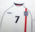 2001/03 BECKHAM #7 England Vintage Umbro Home Football Shirt (S)