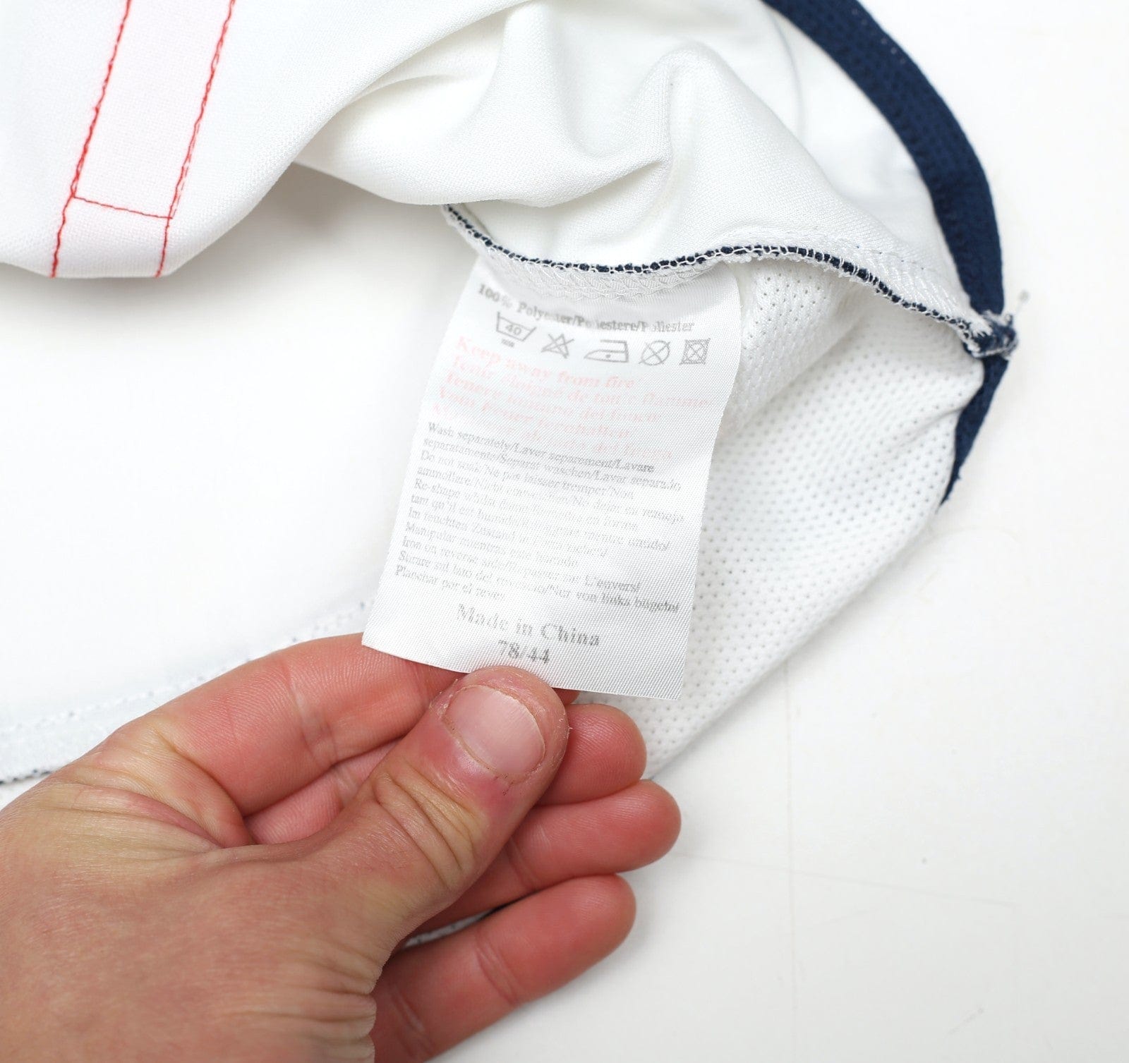 2001/03 BECKHAM #7 England Vintage Umbro Home Greece Football Shirt (L) WC 2002