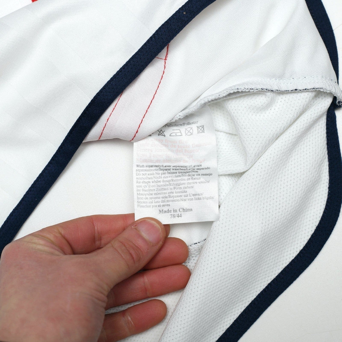 2001/03 Beckham #7 England Vintage Umbro Home Greece Football Shirt (M)