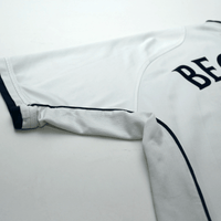 2001/03 Beckham #7 England Vintage Umbro Home Greece Football Shirt (M)