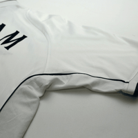 2001/03 Beckham #7 England Vintage Umbro Home Greece Football Shirt (M)