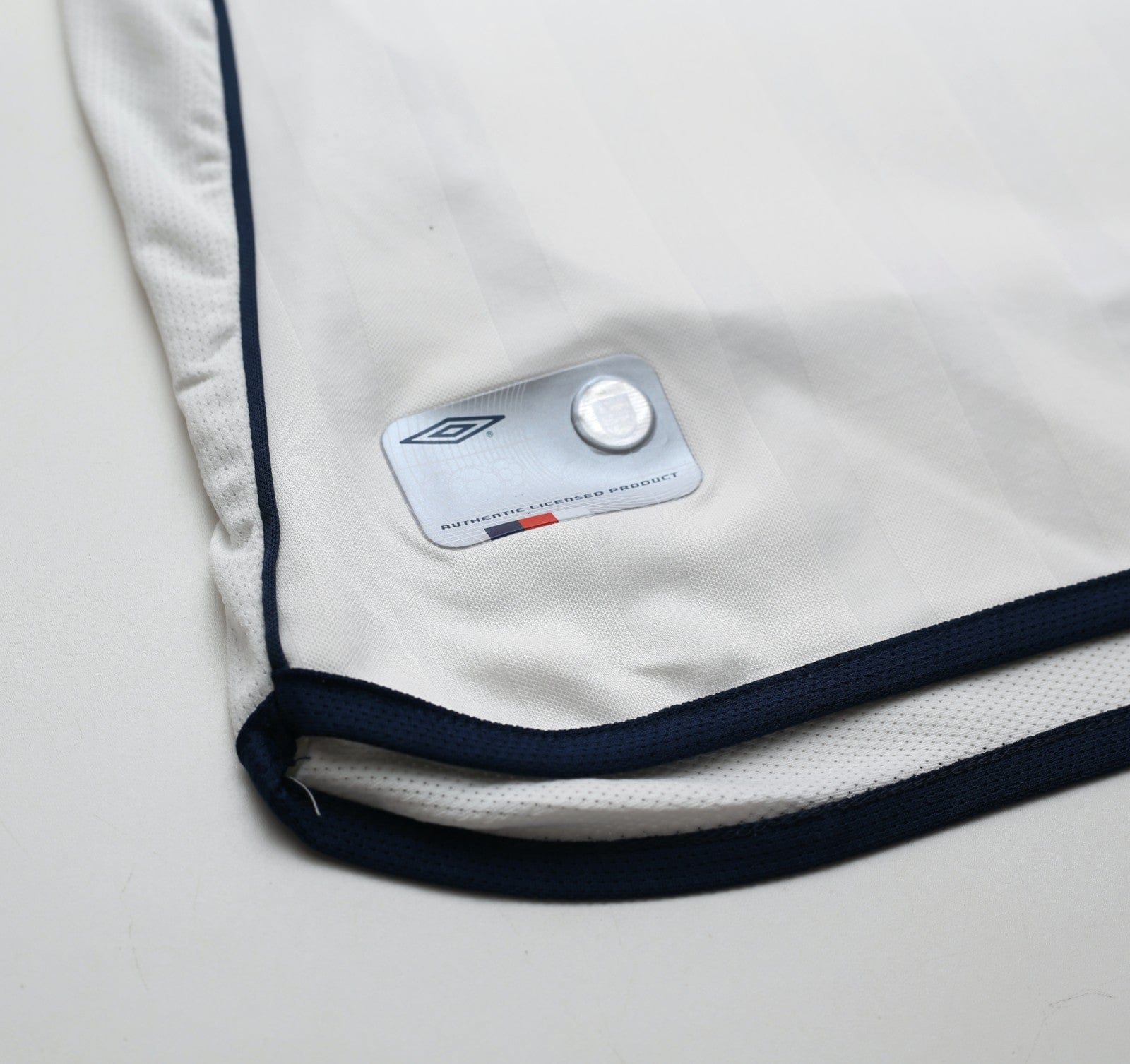 2001/03 BECKHAM #7 England Vintage Umbro Home Greece Football Shirt (S) WC 2002