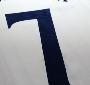 2001/03 BECKHAM #7 England Vintage Umbro Home Greece Football Shirt (S) WC 2002