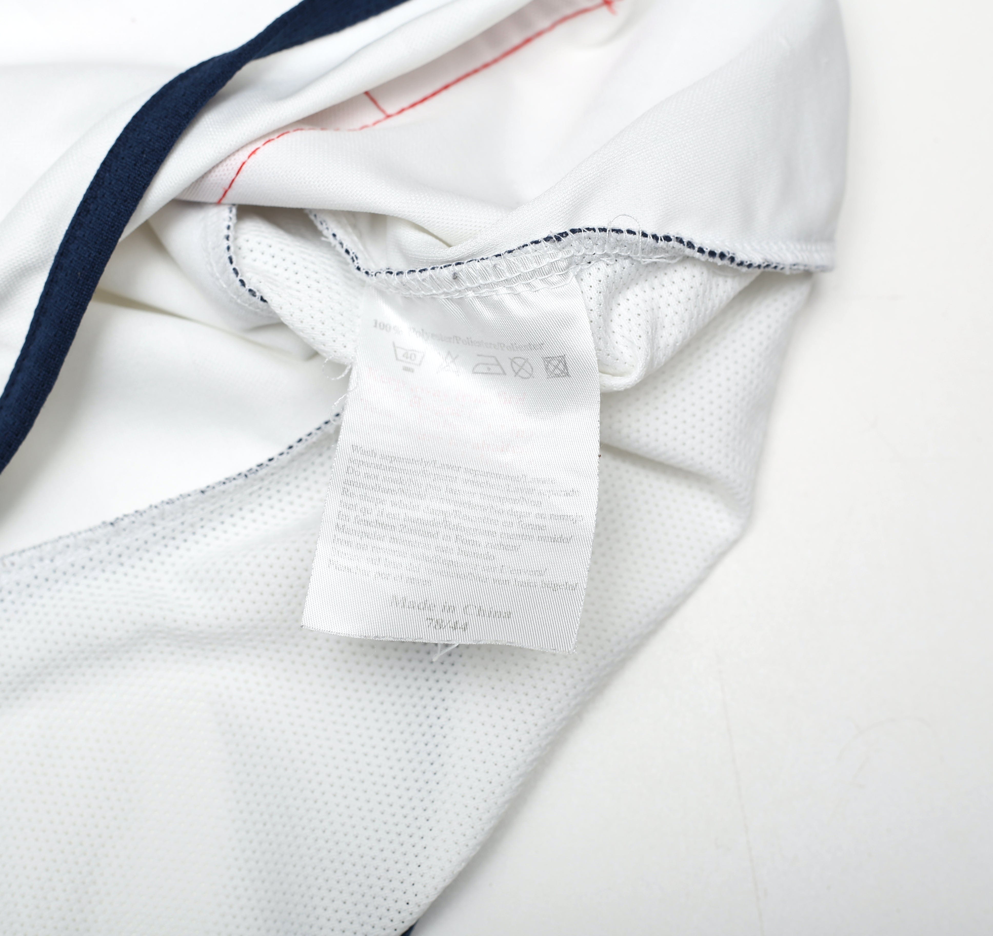 2001/03 Beckham #7 England Vintage Umbro Home Greece