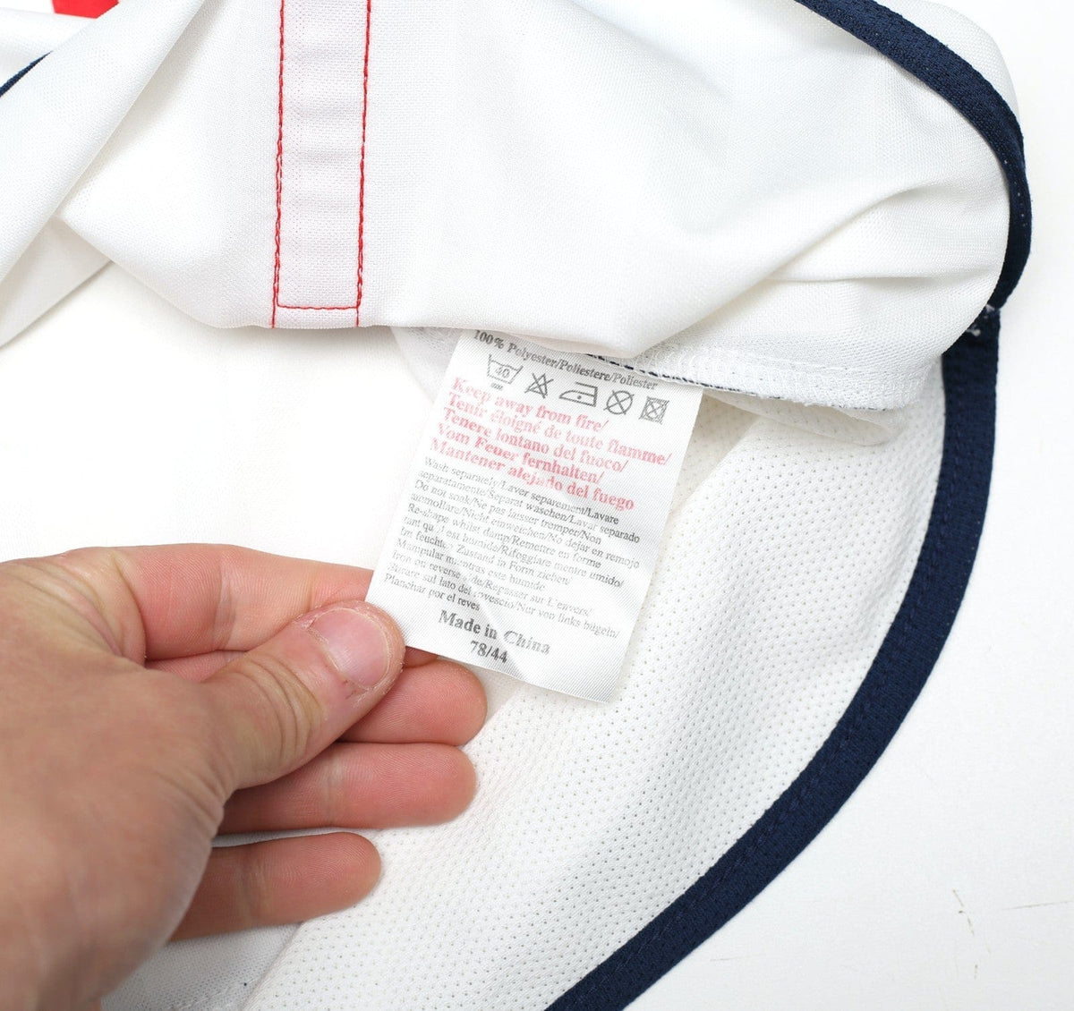 2001/03 BECKHAM #7 England Vintage Umbro Home Greece Football Shirt (XL) 2002