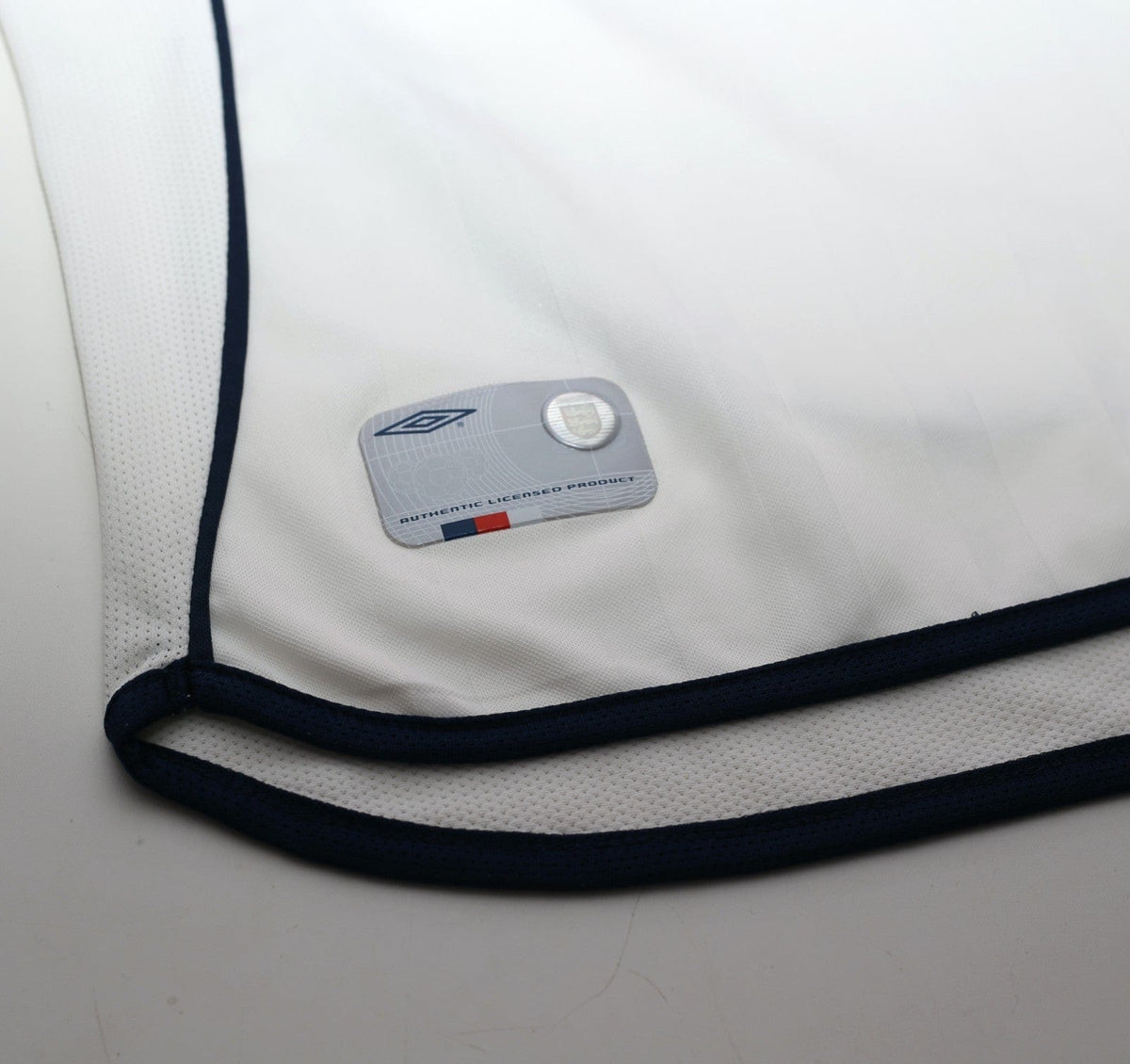 2001/03 BECKHAM #7 England Vintage Umbro Home Greece Football Shirt (XL) 2002