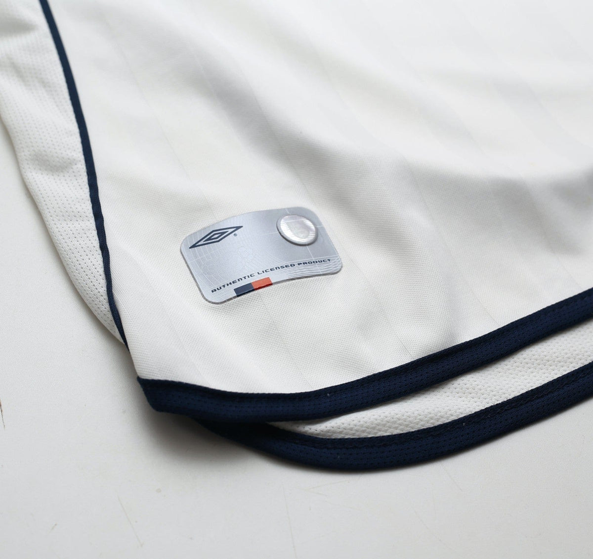 2001/03 BECKHAM #7 England Vintage Umbro Home Greece Football Shirt (XL) 2002