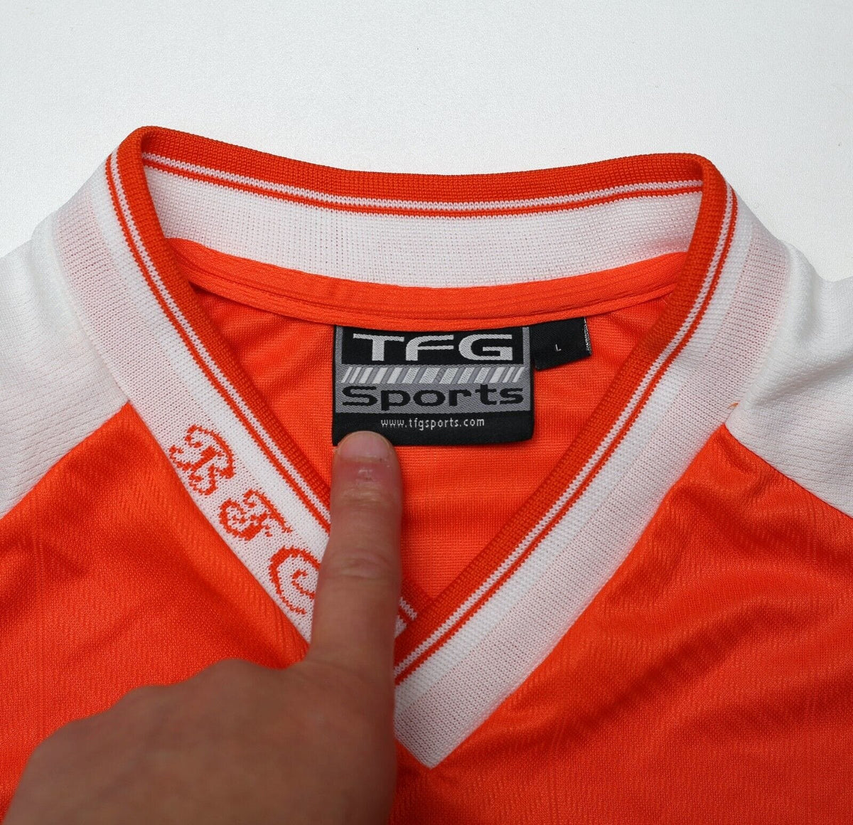 2001/03 BLACKPOOL Vintage TFG Home Football Shirt (L/XL)