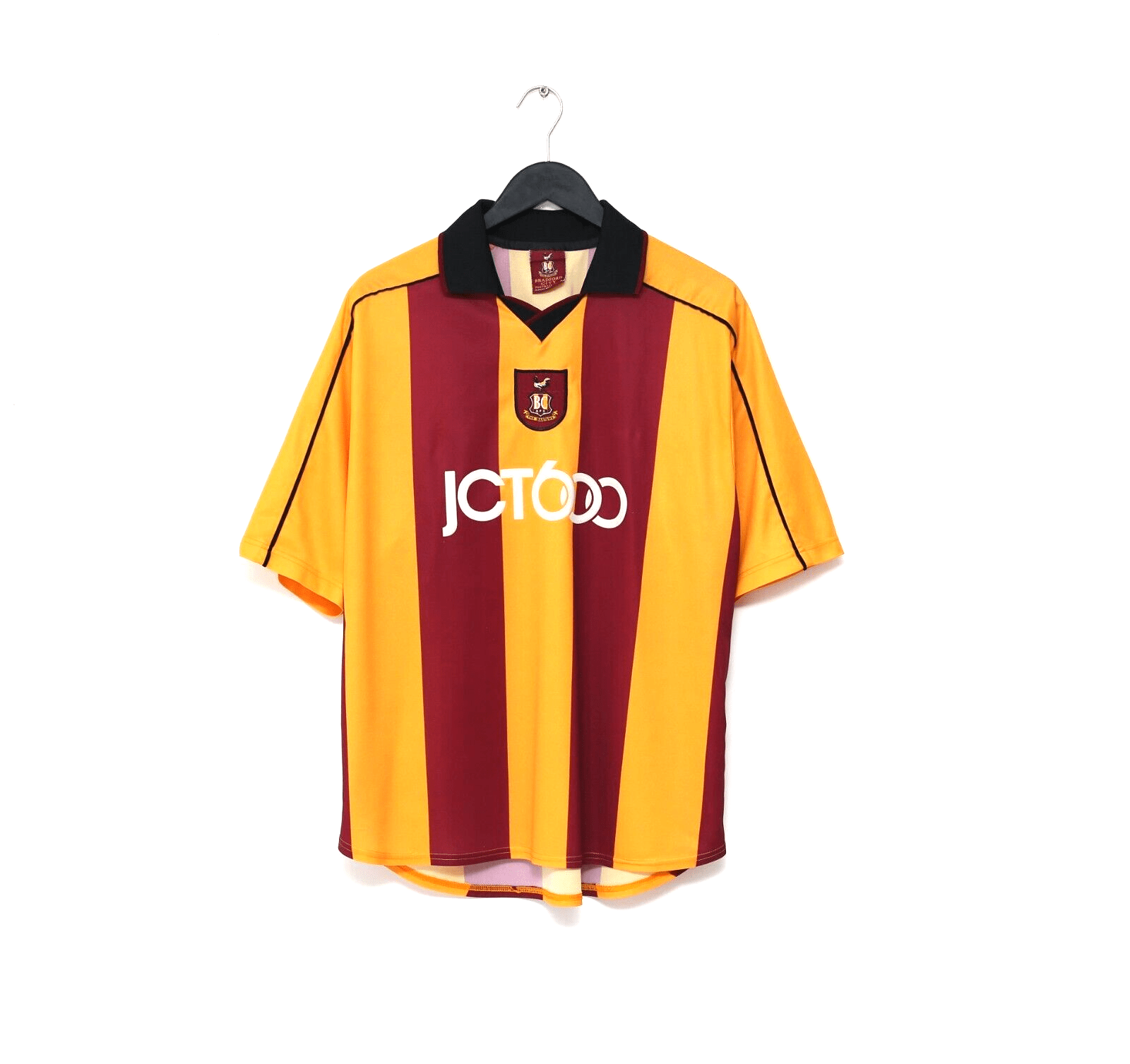 2001/03 BRADFORD CITY Vintage Home Football Shirt (L)