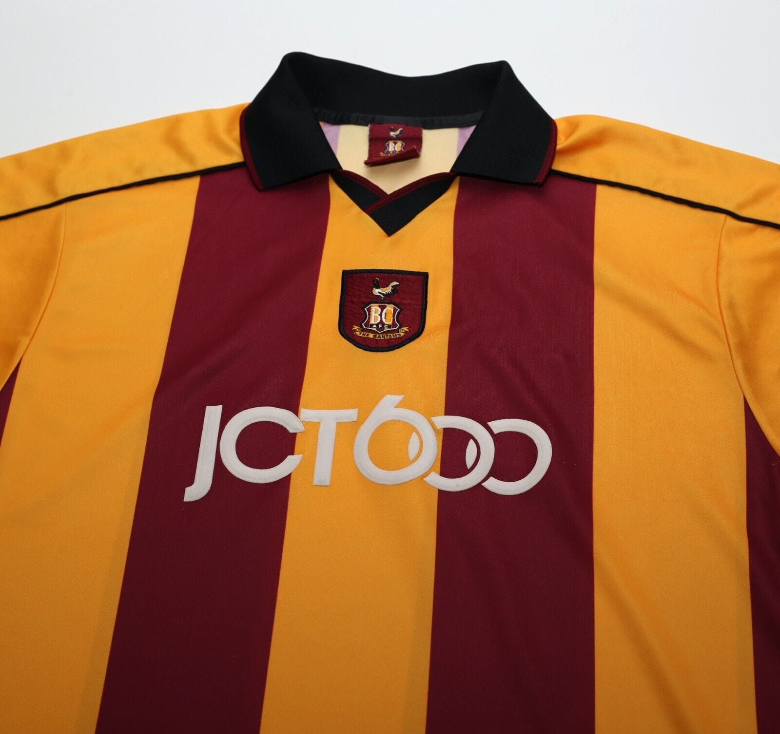 2001/03 BRADFORD CITY Vintage Home Football Shirt (L)