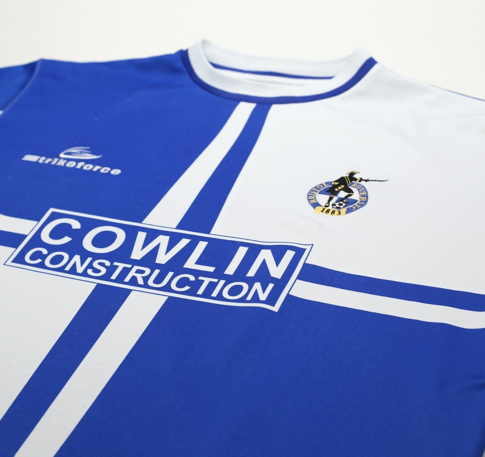 2001/03 BRISTOL ROVERS Vintage Strikeforce Home Football Shirt (L)