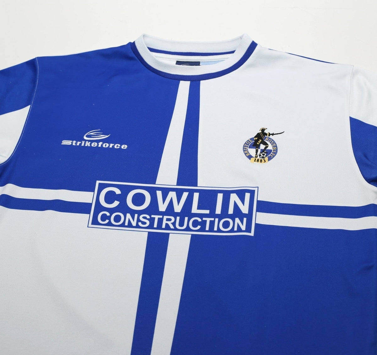 2001/03 BRISTOL ROVERS Vintage Strikeforce Home Football Shirt (L)