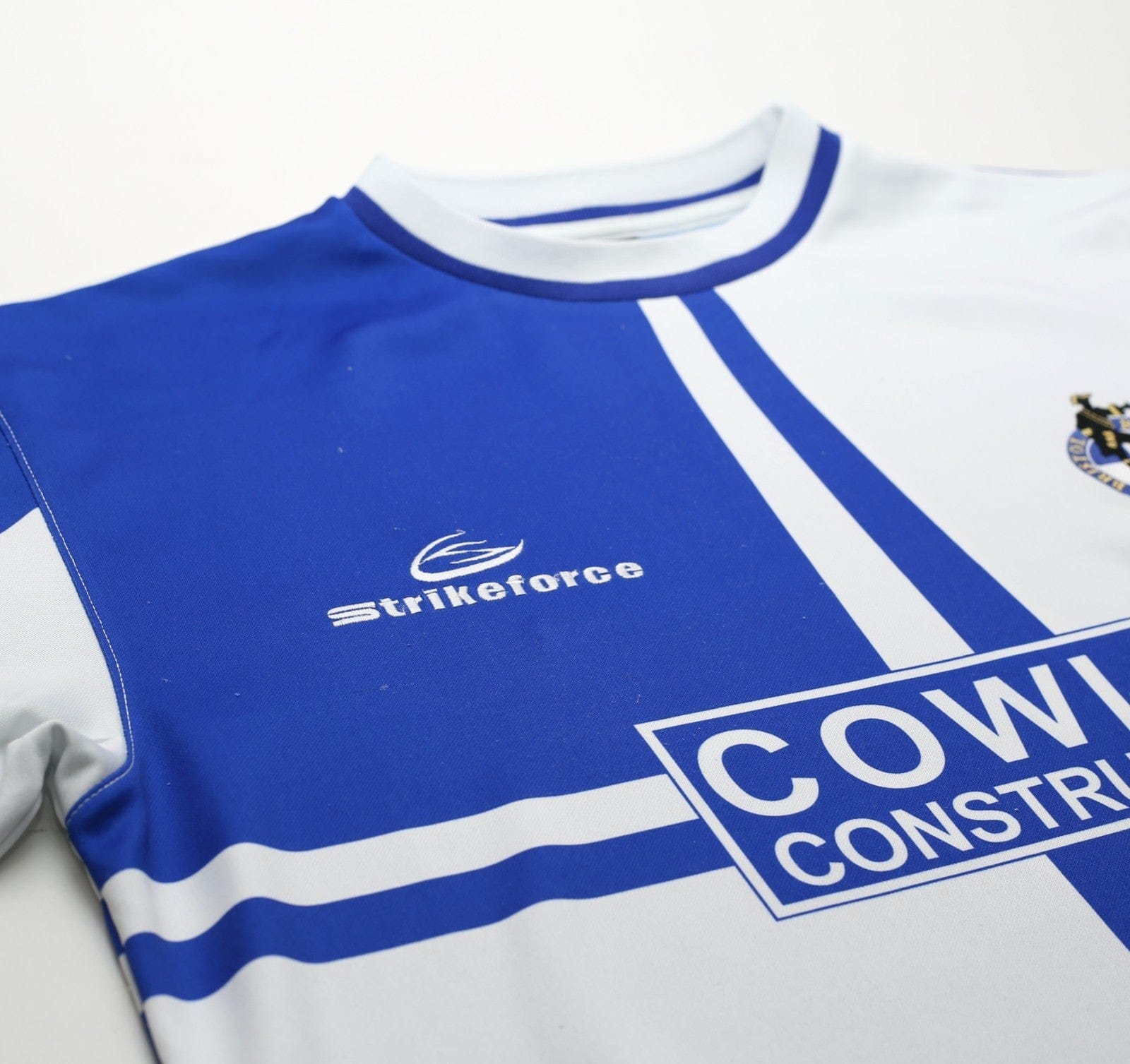 2001/03 BRISTOL ROVERS Vintage Strikeforce Home Football Shirt (L)