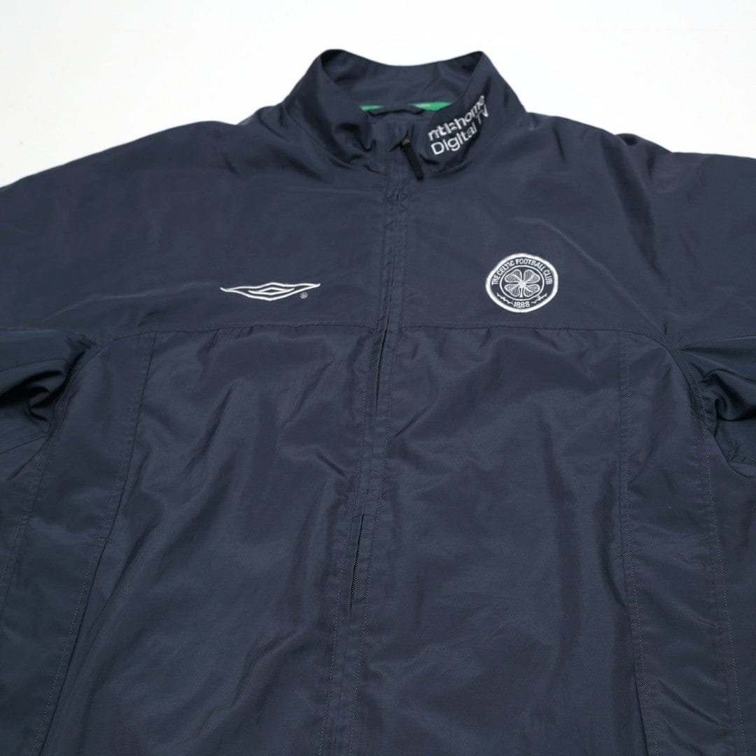 2001/03 Celtic Vintage Umbro Football Track Top Jacket (L)