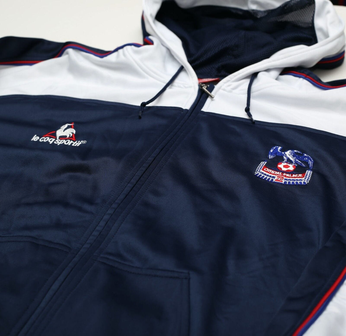 2001/03 CRYSTAL PALACE Vintage le coq sportif Football Track Top Hoodie (XL)