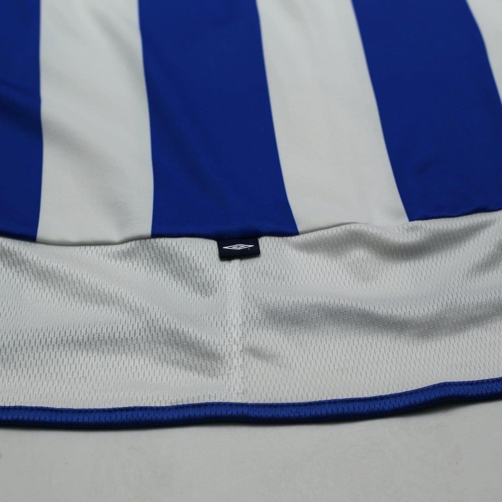 2001/03 D. Silva #9 Malaga Vintage Umbro Home Football Shirt (L)