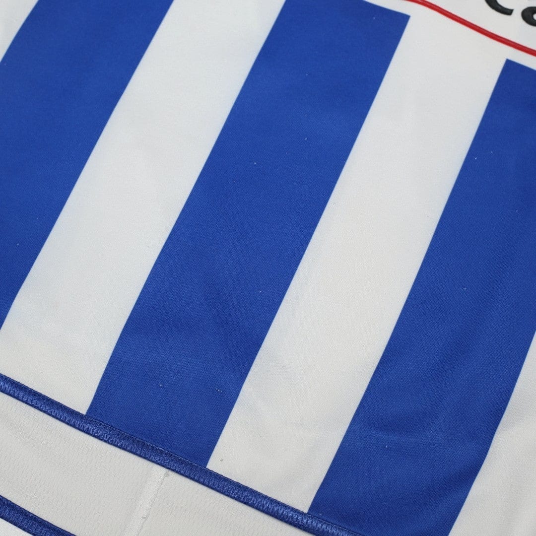 2001/03 D. Silva #9 Malaga Vintage Umbro Home Football Shirt (S)
