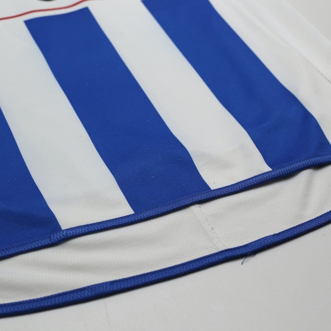 2001/03 D. Silva #9 Malaga Vintage Umbro Home Football Shirt (S)