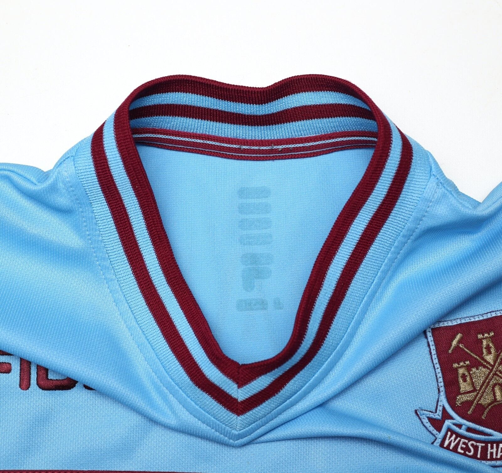 2001/03 DI CANIO #10 West Ham Vintage FILA Away Football Shirt (L)