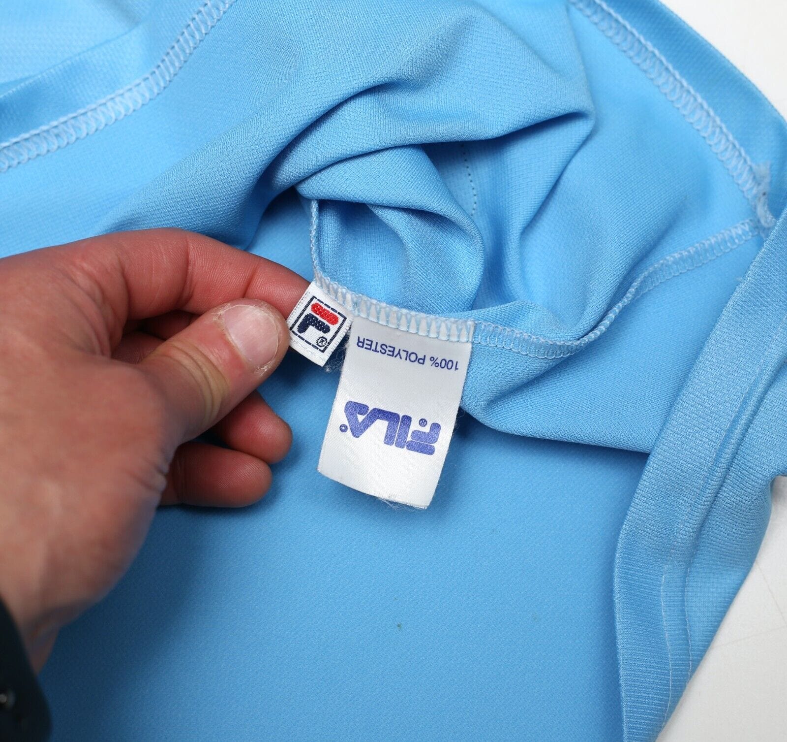 2001/03 DI CANIO #10 West Ham Vintage FILA Away Football Shirt (L)