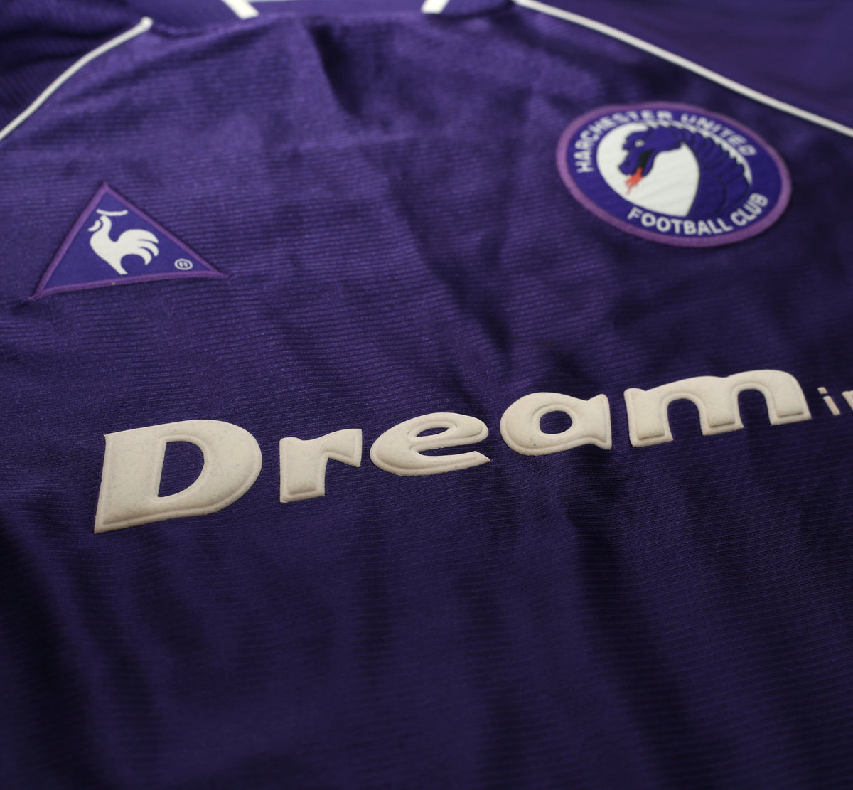 2001/03 FLETCHER #11 Harchester United Vintage LCS Home Football Shirt (M)