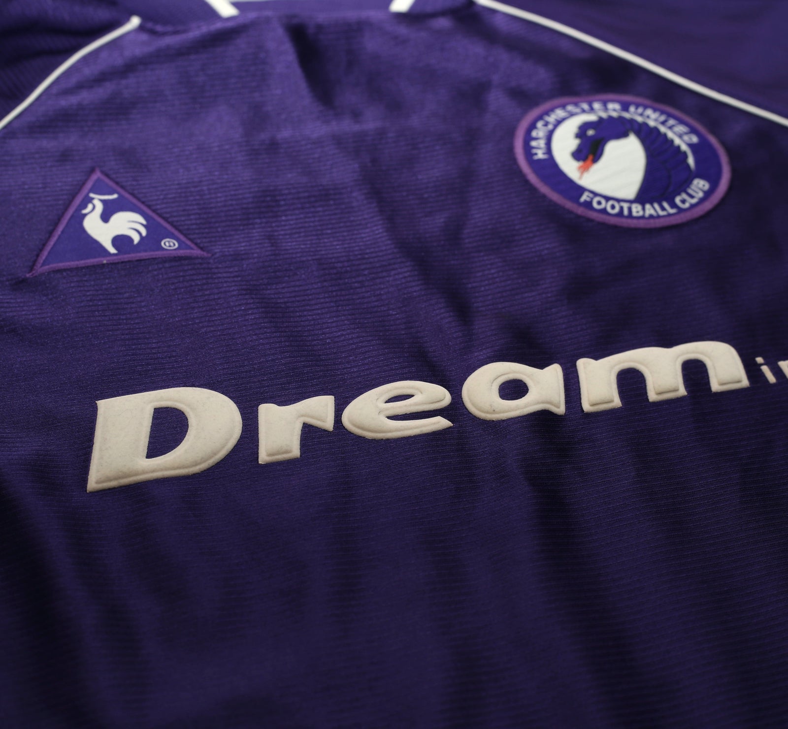 2001/03 FLETCHER #11 Harchester United Vintage LCS Home Football Shirt (M)