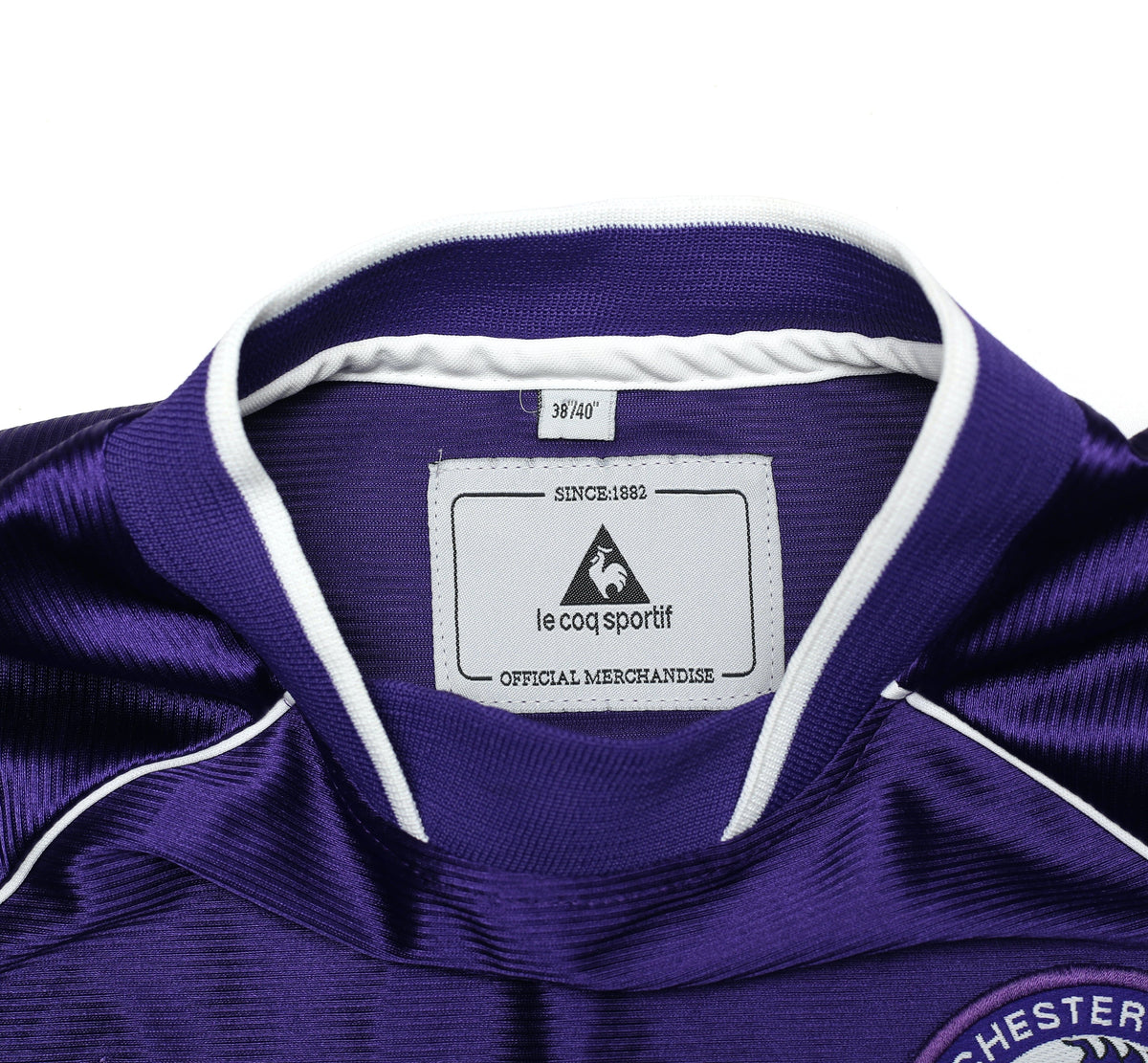 2001/03 FLETCHER #11 Harchester United Vintage LCS Home Football Shirt (M)