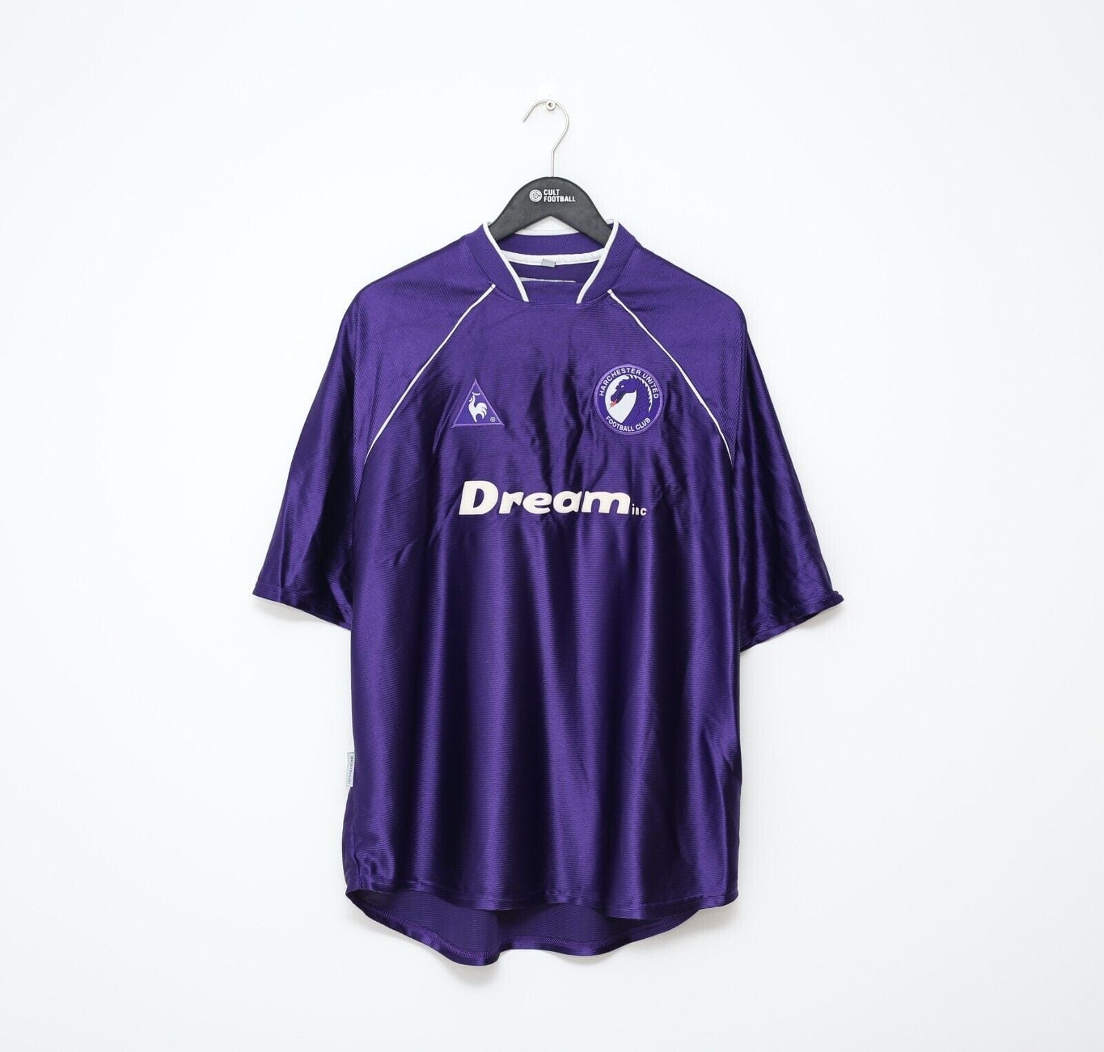 2001/03 FLETCHER #11 Harchester United Vintage LCS Home Football Shirt (XL)