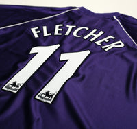 2001/03 FLETCHER #11 Harchester United Vintage LCS Home Football Shirt (XXL)