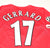 2001/03 GERRARD #17 Liverpool Vintage Reebok CL Home Football Shirt Jersey (M)
