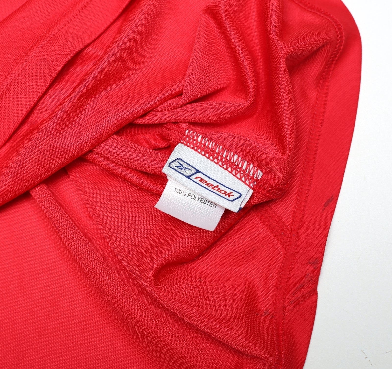 2001/03 GERRARD #17 Liverpool Vintage Reebok European Home Football Shirt (XL)