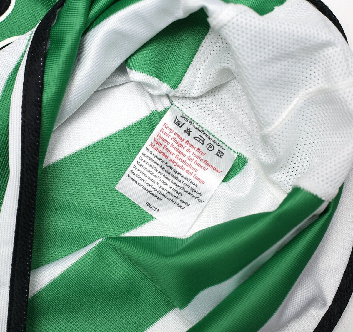 2001/03 HARTSON #10 Celtic Umbro European Home Football Shirt (L)