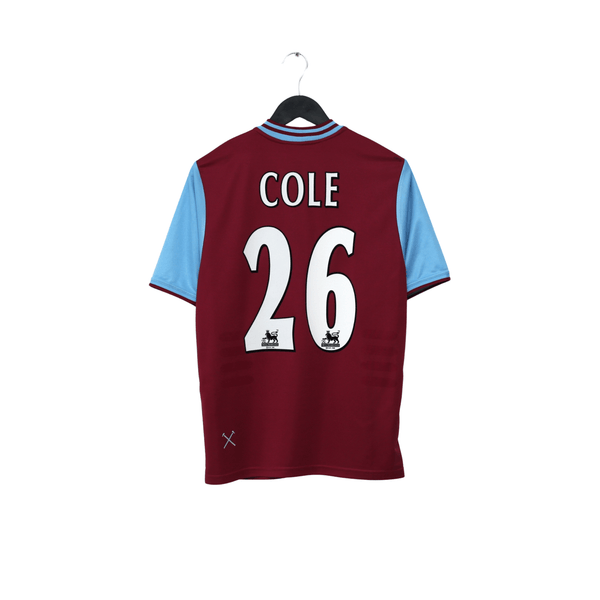 WestHam United 01-03 FILA ユニフォーム COLE 26 2001/03 Joe Cole #26 West Ham Vintage FILA Home Football Shirt (S