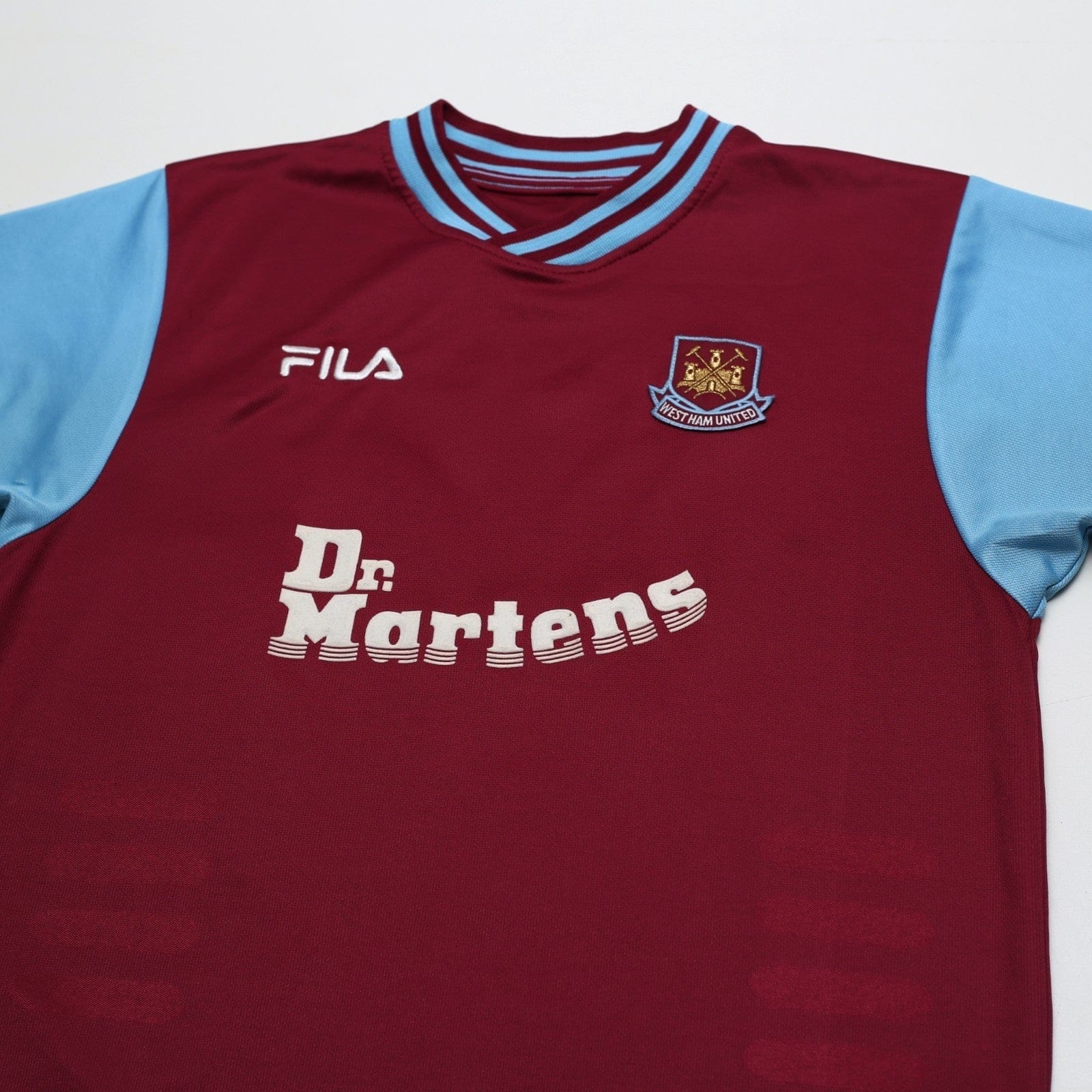 2001/03 Joe Cole #26 West Ham Vintage FILA Home Football Shirt (S)