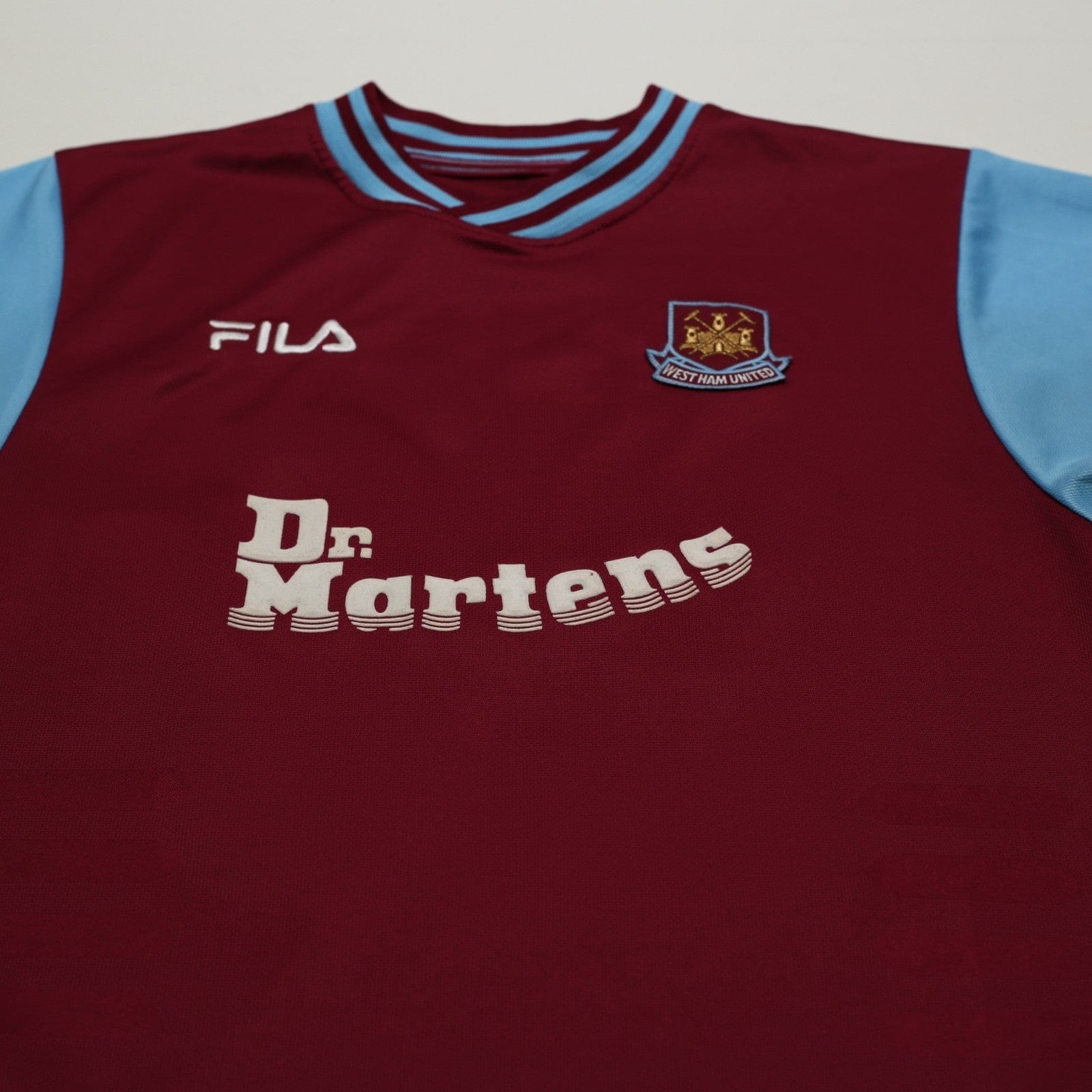 2001/03 Joe Cole #26 West Ham Vintage FILA Home Football Shirt (S)