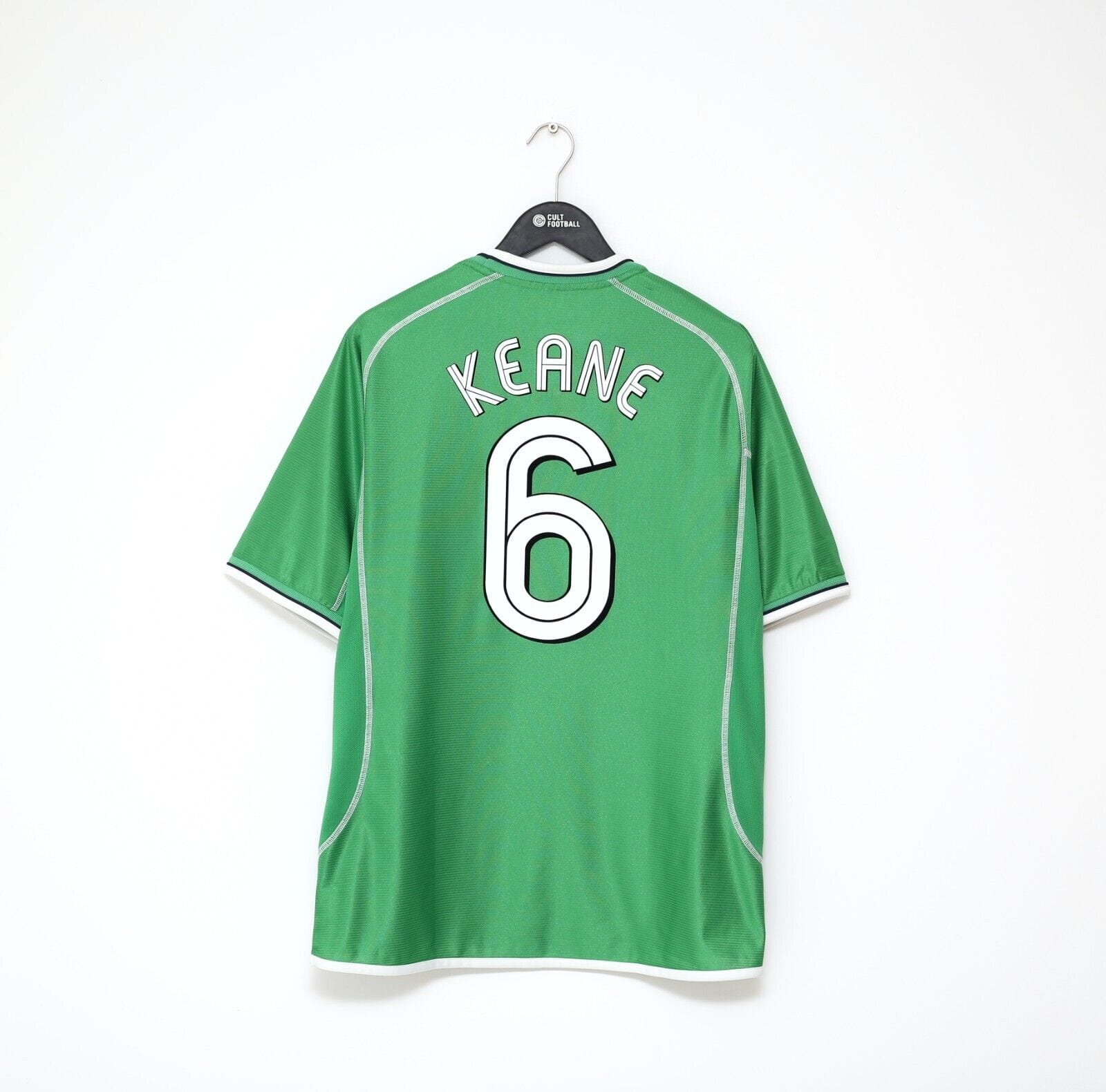 アイルランド代表 KEANE 6番 シャツ Umbro 2001/03 KEANE #6 Ireland Vintage Umbro Home Football Shirt
