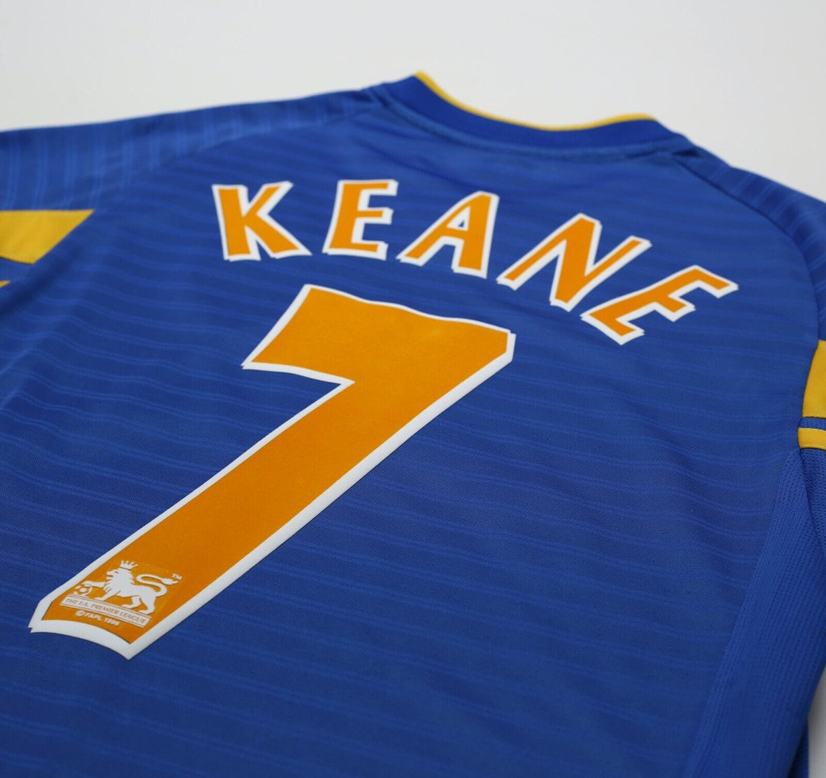 2001/03 KEANE #7 Leeds United Vintage Nike Away Football Shirt (S)