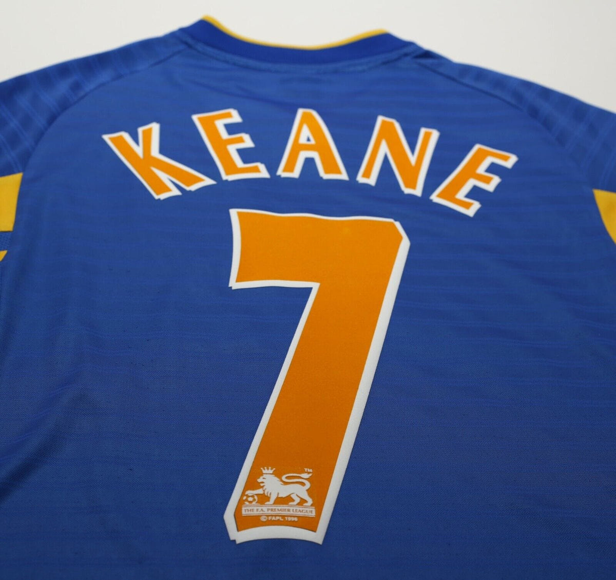 2001/03 KEANE #7 Leeds United Vintage Nike Away Football Shirt (S)