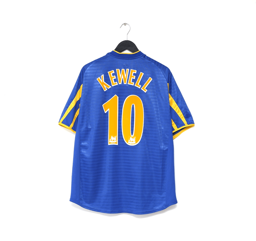 2001/03 Kewell #10 Leeds United Vintage Nike Away Football Shirt