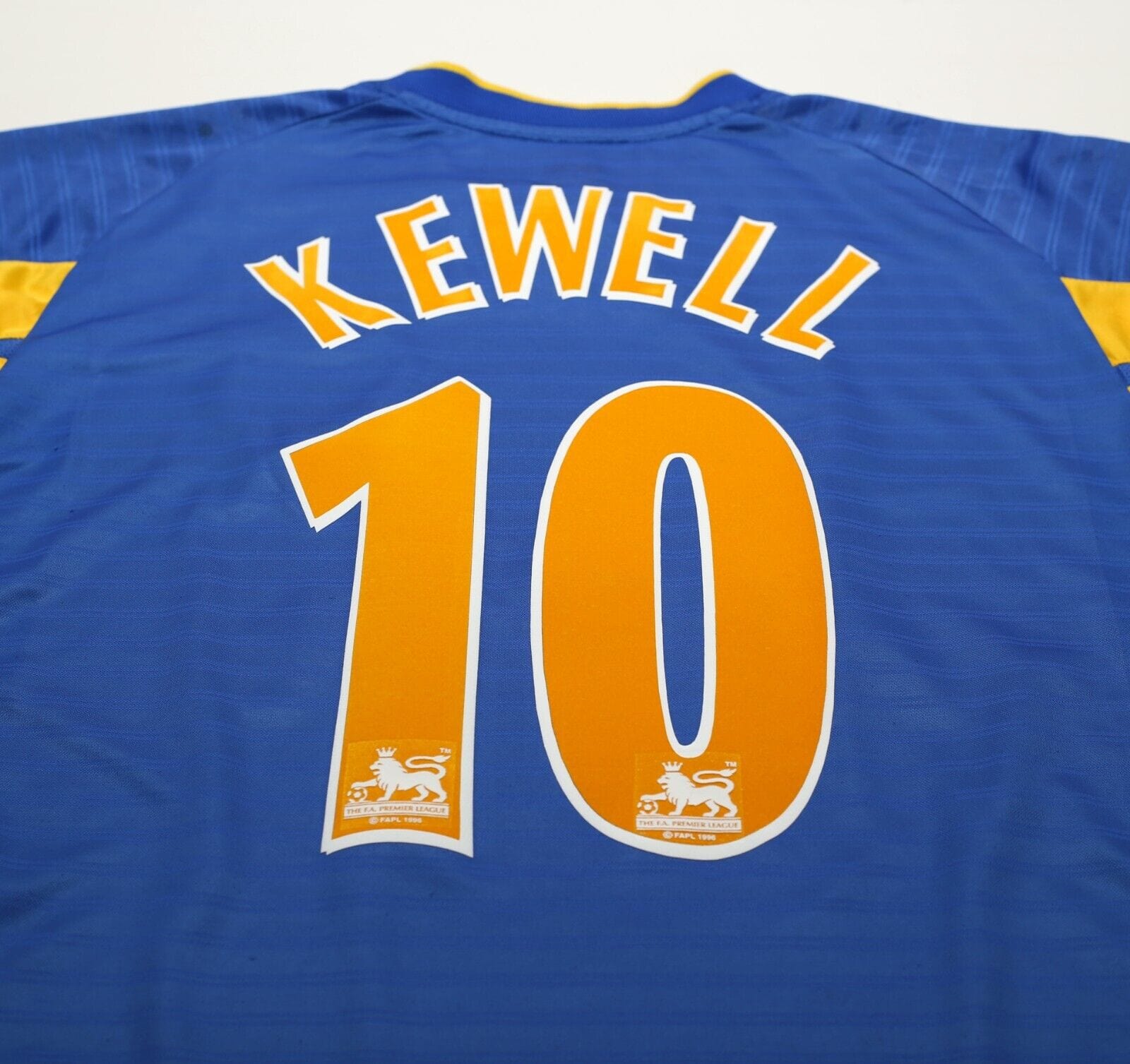 2001/03 KEWELL #10 Leeds United Vintage Nike Away Football Shirt (XL)