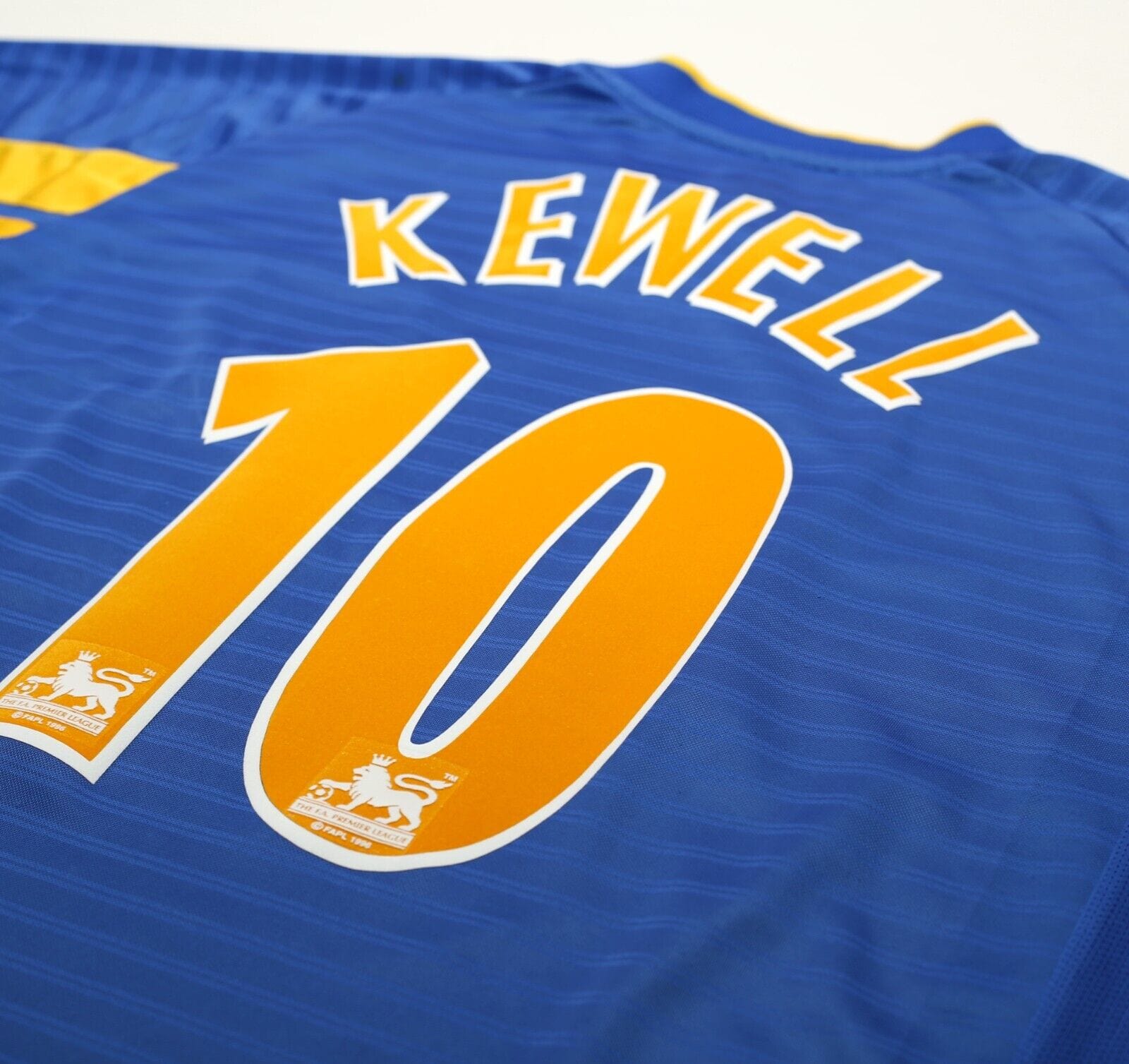 2001/03 KEWELL #10 Leeds United Vintage Nike Away Football Shirt (XL)